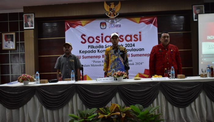 Sosialisasi Pilkada Serentak 2024, KPU Sumenep Gandeng SMSI Sasar Komunitas Kepulauan