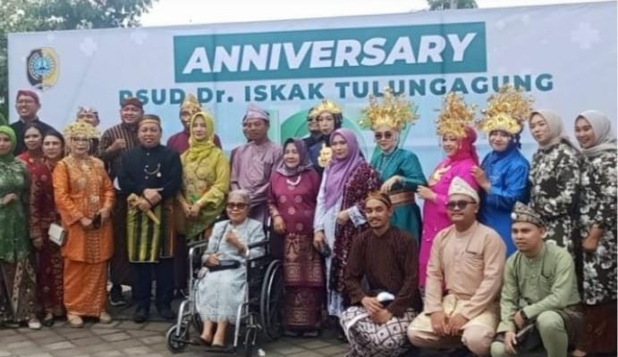 Pakaian Adat Indonesia Warnai Peringatan HUT RSUD dr. Iskak Ke-107