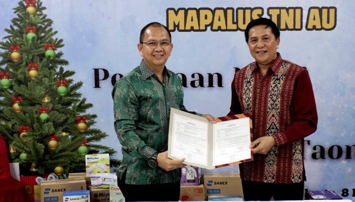 K3 Mapalus TNI AU Natal Kunci Taon 2024: Kebersamaan Keluarga Kawanua di Perantauan