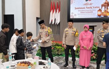 Polres Trenggalek Gelar Buka Bareng Anggota, Mahasiswa dan Anak Yatim Piatu