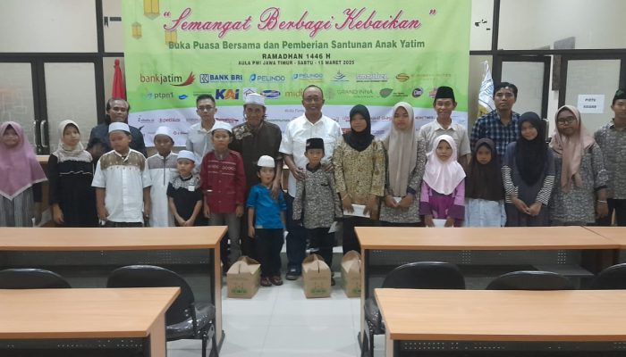 Tahun Kedua Ramadhan, SMSI Surabaya Sinergi dengan Korporasi Salurkan Bantuan dan Santunan Pada Anak Yatim dan Duafa