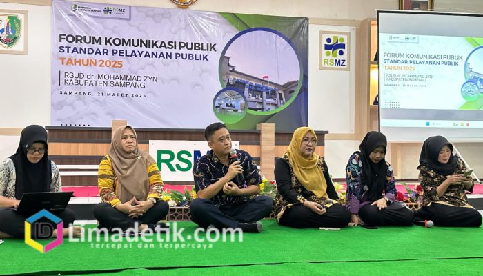 RSUD Mohammad Zyn Sampang Gelar Forum Komunikasi Publik