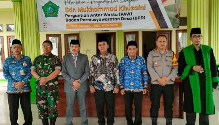 Kades Tanggul Wonoayu Harapkan Profesionalisme Anggota BPD Baru, Khuzaini: Akan Kami Jalankan Amanah Masyarakat Sebaik-baiknya