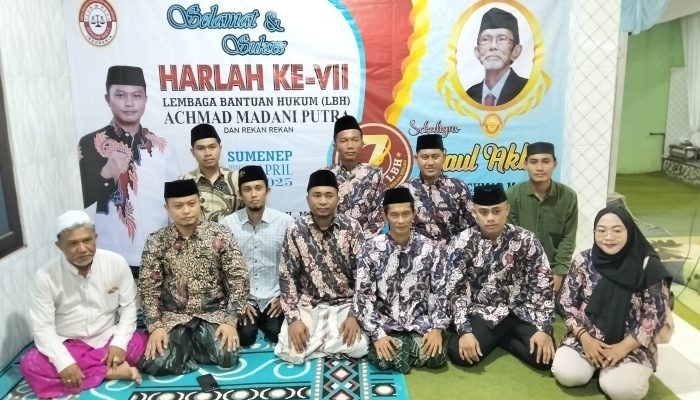 Gelar Harlah ke-7 dan Haul Akbar, Cara Penerus Menghargai Pendiri LBH Achmad Madani Putra