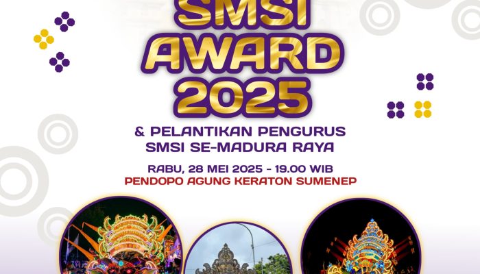 Apresiasi kepada Sejumlah Tokoh, SMSI Award 2025 Dorong Kebangkitan Kebudayaan di Madura