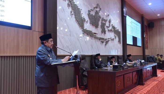 DPRD Sumenep Gelar Rapat Paripurna Tentang Nota Penjelasan Bupati atas APBD 2024