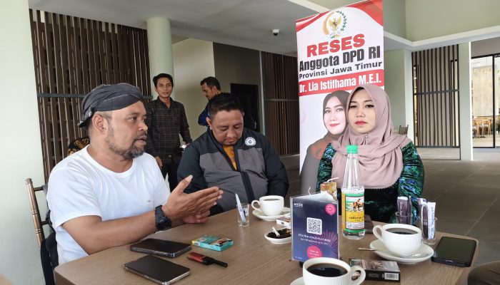 Suara Kepulauan Sumenep Digaungkan Saat Reses Anggota DPD RI Neng Lia Istifhama bersama SMSI