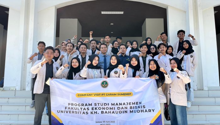 Manajemen di Garis Depan, Mahasiswa Uniba Madura Belajar Langsung di PT Garam