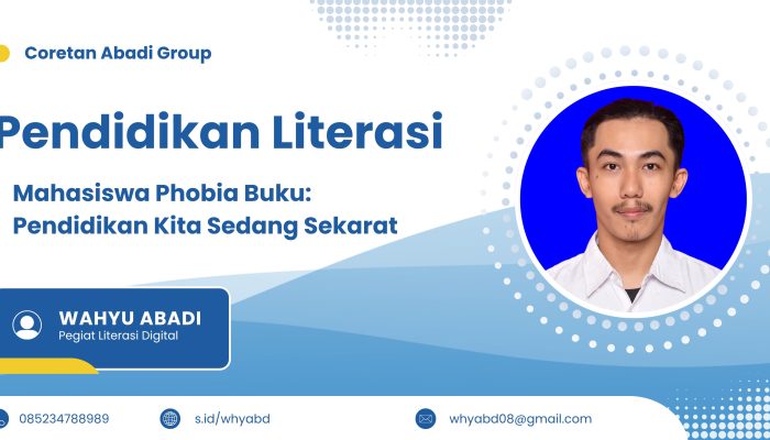 Mahasiswa Phobia Buku: Pendidikan Kita Sedang Sekarat