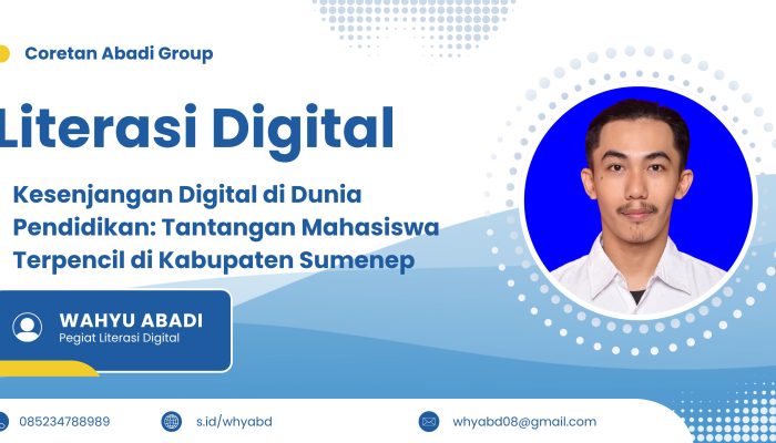 Kesenjangan Digital di Dunia Pendidikan: Tantangan Mahasiswa Terpencil di Sumenep