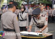 Wakapolres dan Kasat Intelkam Polres Sampang Resmi Berganti, Kapolres: Mutasi Adalah Dinamika Organisasi