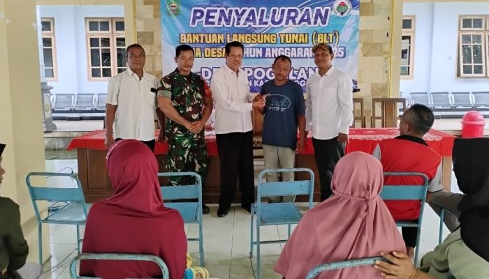 Pemdes Pogalan Trenggalek Menyalurkan BLT DD Periode Juni Tahun 2025