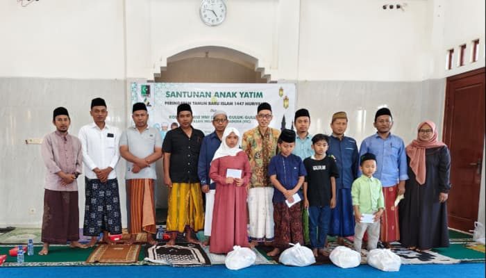 Peringati 10 Muharram, Kahmi Guluk-guluk bersama YIC Gelar Santunan Anak Yatim