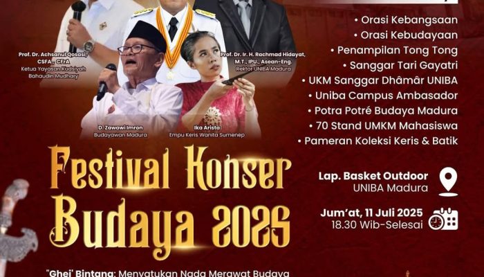 “Ghei’ Bintang” Siap Hibur Sumenep, Festival Budaya Uniba bikin Warga Tak Sabar Menunggu