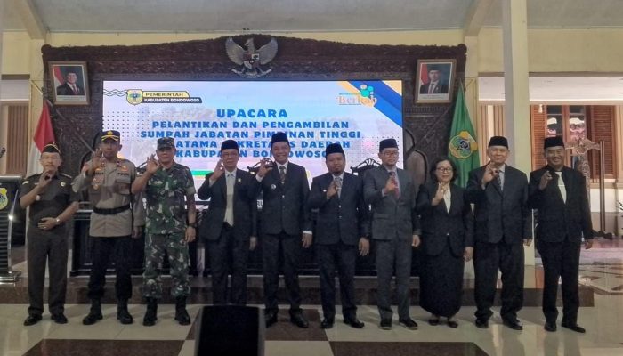 Setelah Sekian Lama Diisi Pj, Akhirnya Bondowoso Punya Sekda Definitif