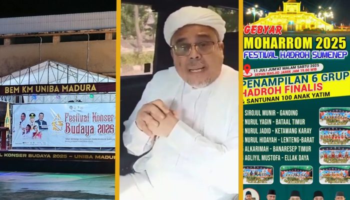 Malam Ini Sumenep Penuh Cahaya, Tiga Acara Spektakuler Berdekatan, Kamu Pilih Hadroh, Habaib, atau Konser Budaya