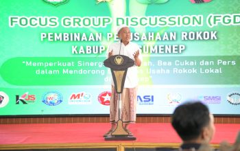 HM, Penasehat Paguyuban Minta Bea Cukai Madura Bersinergi Lakukan Pembinaan untuk Kemajuan Industri Rokok Lokal