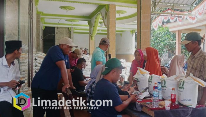 1.302 KPM Desa Dharma Camplong Terima Bantuan Beras, Pemdes Prioritaskan Tepat Sasaran