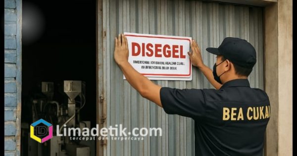 Produksi Tanpa Izin, Bea Cukai Madura Segel Gudang Rokok Ilegal di Camplong