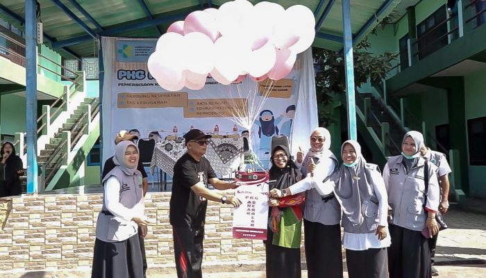 Pertama di Kabupaten Sumenep, Puskesmas Pamolokan Lakukan Launching PKG pada Anak Sekolah