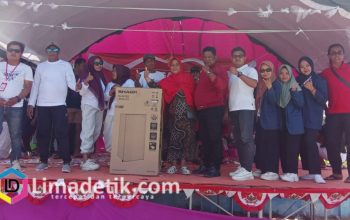 Hut RI ke-80, Pemdes Dharma Camplong Hidupkan Semangat Kebersamaan Lewat JJS berhadiah