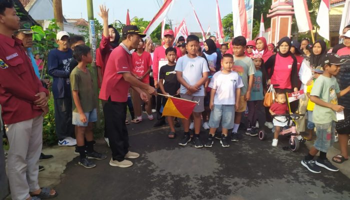 Pemdes Bendungan Tulungagung Gelar Jalan Sehat Meriah, Semarakkan HUT RI ke-80