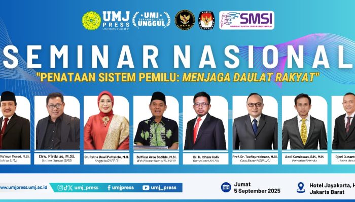Ketum SMSI akan Hadir di Seminar Nasional yang Digelar Universitas Muhammadiyah Jakarta