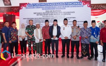 Forkopimda dan Masyarakat Sampang Sepakati Komitmen Bersama Jaga Keamanan Daerah