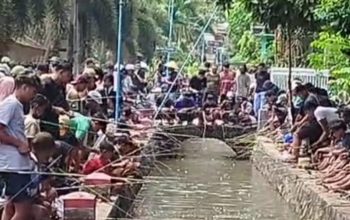 Event Mancing Gratis Dipadati Ratusan Peserta di Mlelo Bendo agung Kampak Trenggalek
