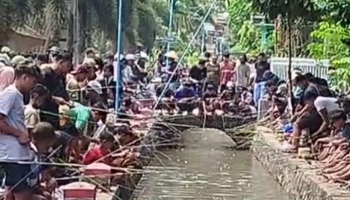 Event Mancing Gratis Dipadati Ratusan Peserta di Mlelo Bendo agung Kampak Trenggalek