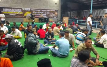 Tunjukkan Simbol Kekuatan Solidaritas Antar Kades, PKD Bondowoso Gelar Lomba Domino