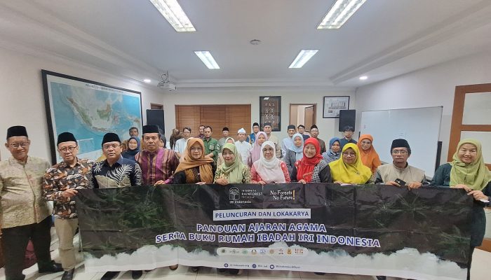 IRI Indonesia Gandeng Nusahima, Luncurkan Buku Panduan Agama untuk Perlindungan Hutan Tropis