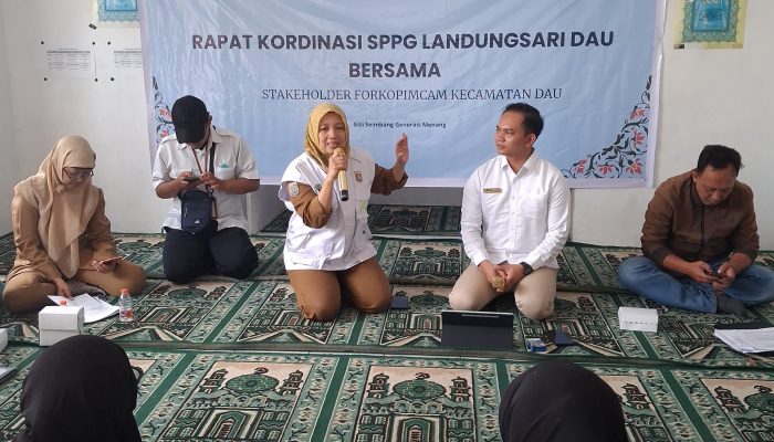 Jaga Kekompakan di Tengah Polemik Program MBG, SPPG Landungsari Mengadakan Konsolidasi Relawan bersama Forkopimcam
