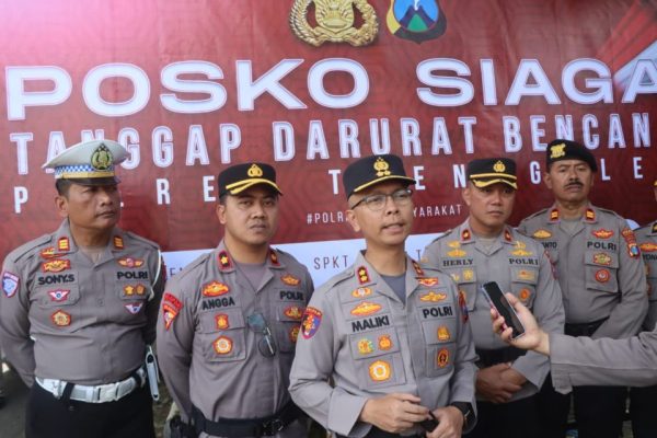 Polres Trenggalek Dirikan Posko Tanggap Darurat Bencana Alam