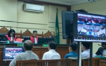 Rugikan Negara Rp 9,7 Miliar, JPU Bacakan Dakwaan Empat Mantan Kadis P2CKTR Kabupaten Sidoarjo