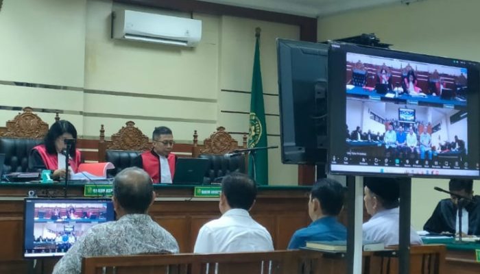 Rugikan Negara Rp 9,7 Miliar, JPU Bacakan Dakwaan Empat Mantan Kadis P2CKTR Kabupaten Sidoarjo