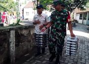 Pastikan Distribusi MBG Aman, Serda Didit Jalan Kaki Ke Siswa Penerima Manfaat