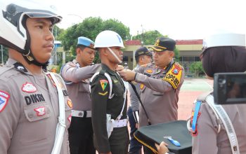 Polres Sumenep Gelar Apel Pasukan Operasi Zebra Semeru 2025, Perketat Pengawasan Lalu Lintas