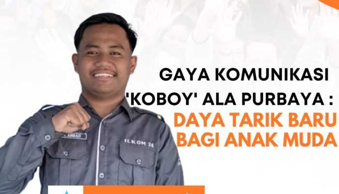 Gaya Komunikasi Koboy ala Purbaya: Daya Tarik Baru bagi Anak Muda