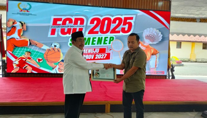 Rumuskan Arah Baru Pembinaan Atlet Menuju Porprov 2027, PWRI Sumenep Gugah Pemkab Lewat FGD