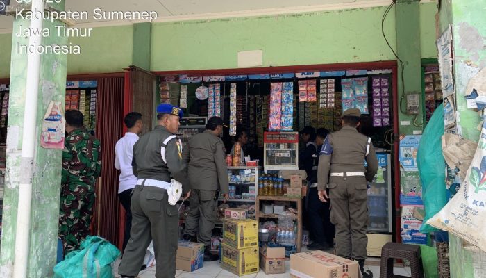 Sepanjang Tahun 2025, Satpol PP Sumenep dan Bea Cukai Gencarkan Sosialisasi “Gempur Rokok Ilegal”