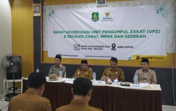 Rakor Baznas Sumenep Bersama UPZ Optimalkan Penghimpunan ZIS, Wabup Ingatkan Transparansi Pelaporan