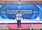 PWI Sumenep Dilantik, Wabup KH Imam Hasyim Ajak Wartawan Jadi Lokomotif Jurnalisme Berintegritas