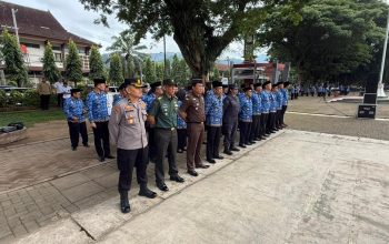 ASN Polres Trenggalek Turut Meriahkan Peringatan HUT ke-54 Korpri