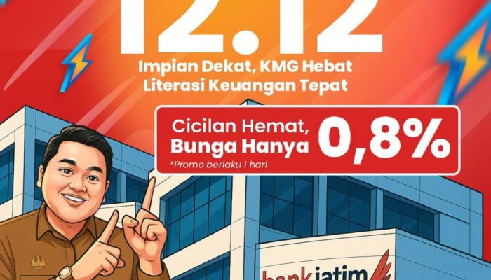 Tingkatkan Inklusi Keuangan Daerah, Bank Jatim Luncurkan Program Extra Promo Cerdas 12.12