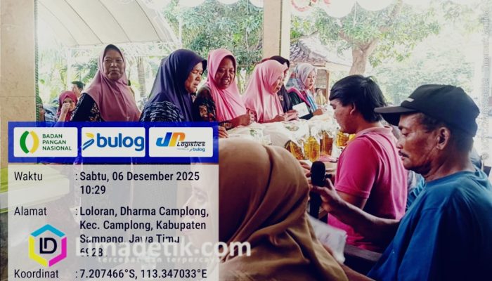 1.358 Keluarga Desa Dharma Camplong Terima Bantuan Pangan 2025, Distribusi Berjalan Lancar