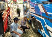 Hari Pertama Operasi Lilin Semeru 2025, Polres Trenggalek Tancap Gas Lakukan Ramp Chek Kendaraan Wisata