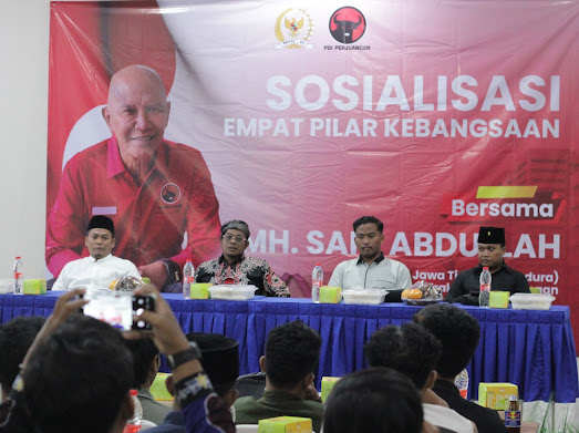 MH. Said Abdullah Perkuat Ideologi Pancasila Lewat Sosialisasi Empat Pilar Kebangsaan