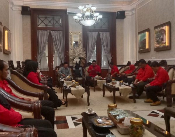 Siap Bersinergi Kawal Pembangunan Daerah, DPC PDIP Bondowoso Sowan ke Bupati