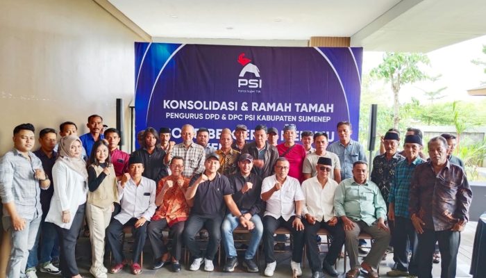 PSI Sumenep Gelar Konsolidasi, Tanda Dimulainya Kerja Politik Kepengurusan Baru 2025–2030
